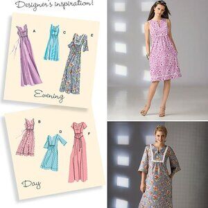 Simplicity Sewing Pattern 2363 Misses' Day to Evening Dresses Sz. 6-8-10-12-14